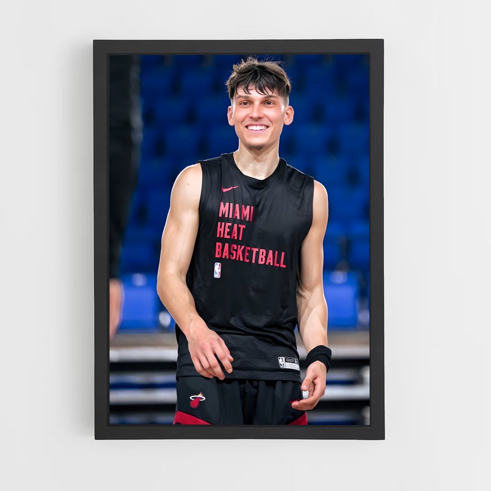 Poster Tyler herro – affiche Basketball (vue 2)